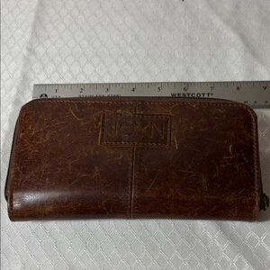 JOYN Brown Leather Wallet